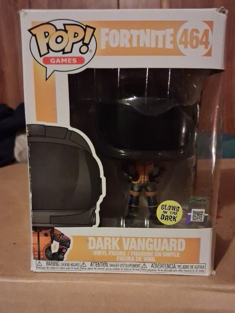 Funko Pop! Games Fortnite 464 Dark Vanguard - Black & Orange